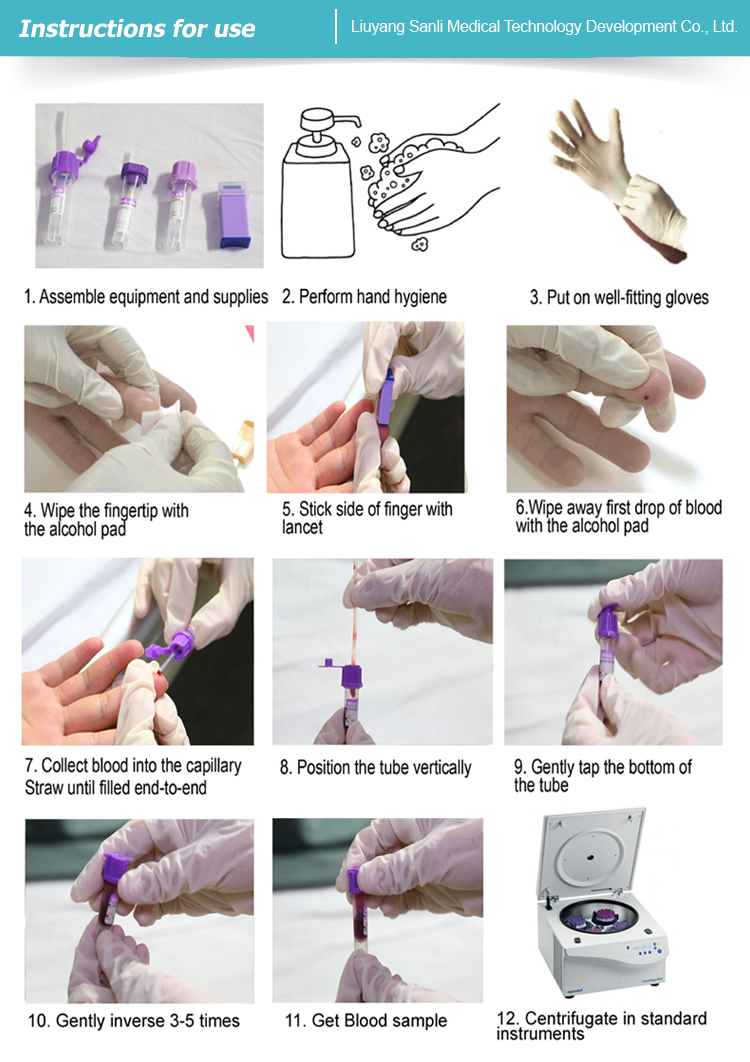 SANLI Micro Blood Tube Guide